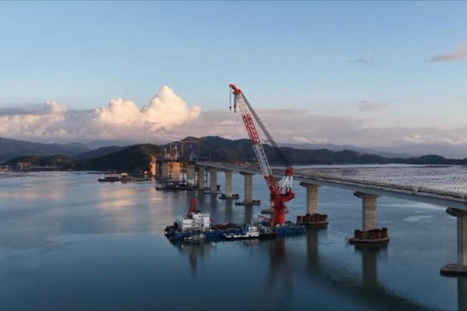 puente-de-la-carretera-super-coastal-conectado-en-fujian