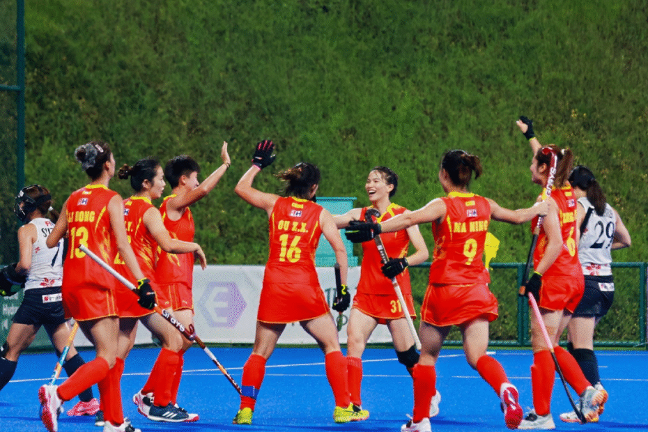 china-derrota-a-japon-por-2-0-en-el-primer-partido-de-super-4-en-la-copa-de-hockey-de-asia-femenina