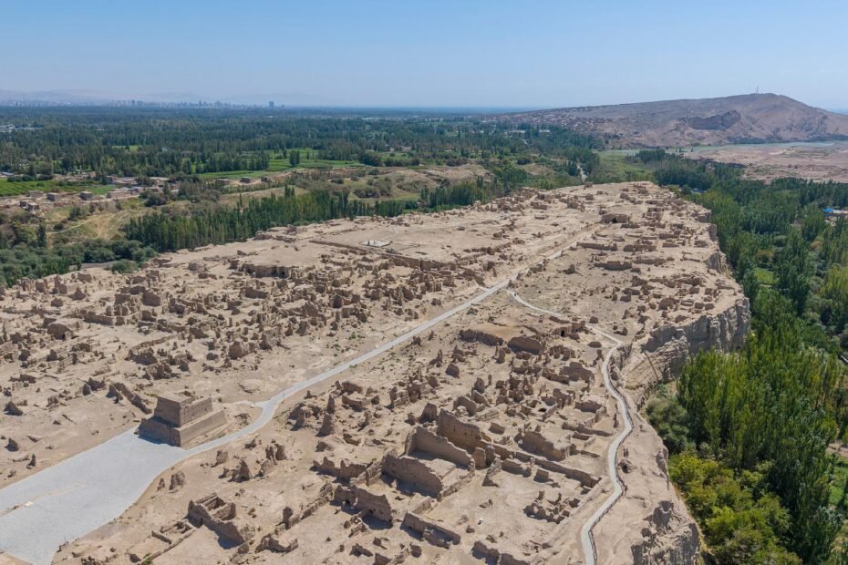 paleta-de-colores-xinjiang:-revelando-el-encanto-atemporal-de-las-ruinas-de-jiaohe